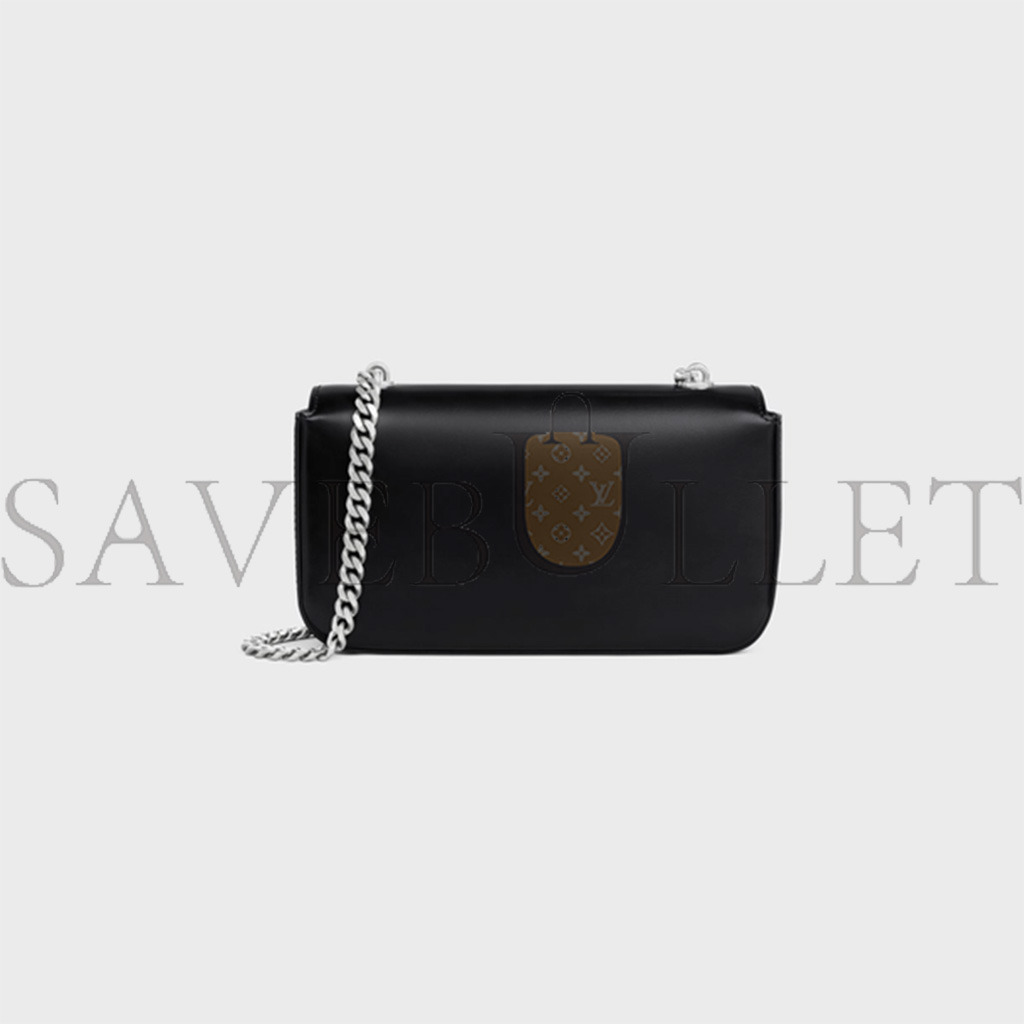 Ce**e chain shoulder bag claude in shiny calfskin 115203bf4.38si (20.5*11.5*4cm)